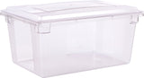 Carlisle 1062307 Food Storage Box 16.6 Gal Polycarbonate,Clear