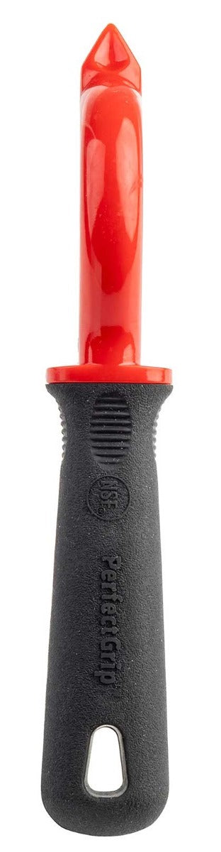 TableCraft 10997 PerfectGrip Fruit & Vegetable Peeler with Stainless Steel Straight Edge 7-1/2"