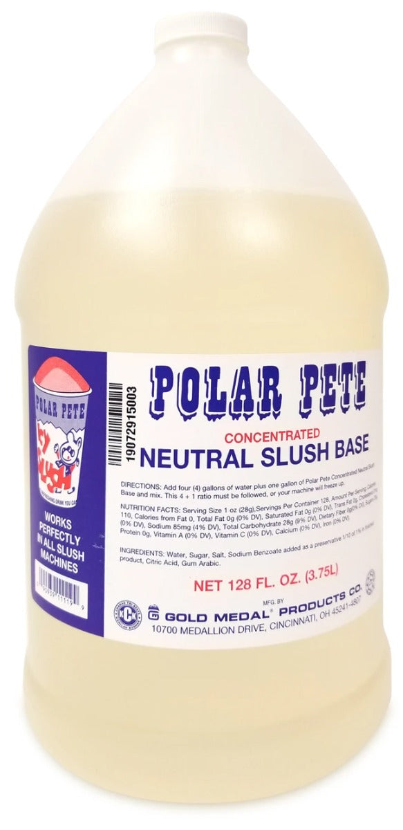 Gold Medal 1119 Polar Pete Neutral Slush Base 1 gal.