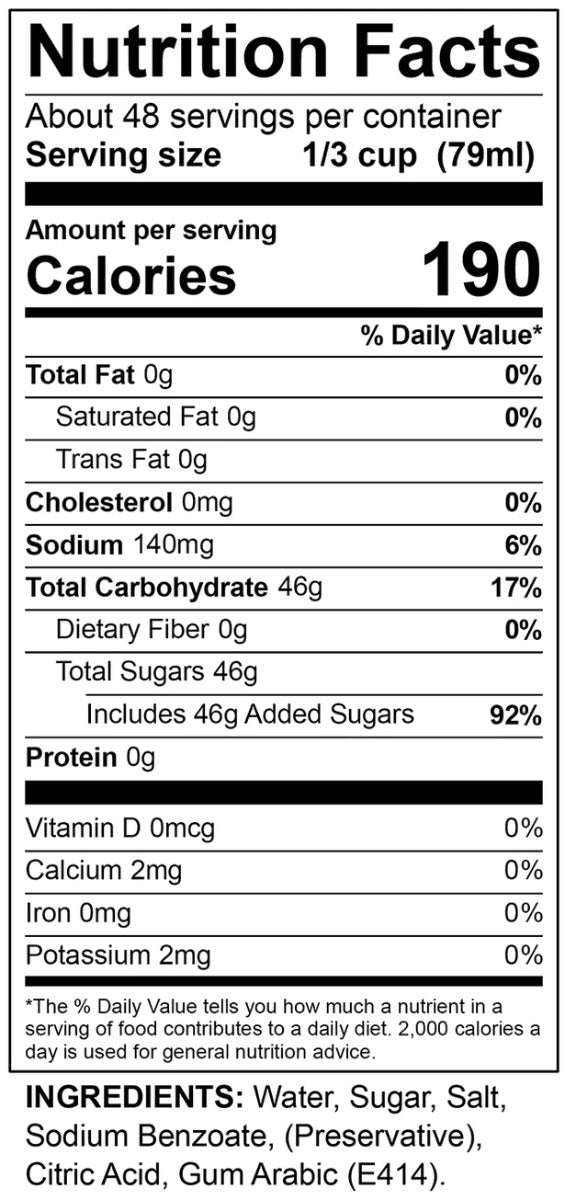 Gold Medal 1119 Polar Pete Neutral Slush Base 1 gal.