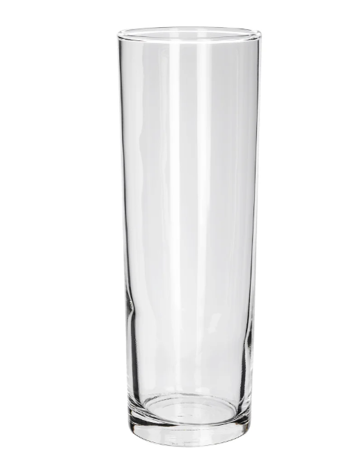 Libbey 115 13 1/2 oz Straight Sided Zombie Glass - Safedge Rim