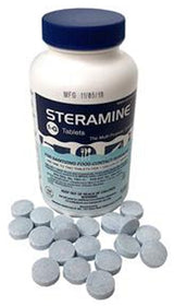 Spill-Stop 1175-0 Steramine Sanitizing Tablets - 150 count/bottle