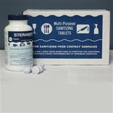 Spill-Stop 1175-0 Steramine Sanitizing Tablets - 150 count/bottle