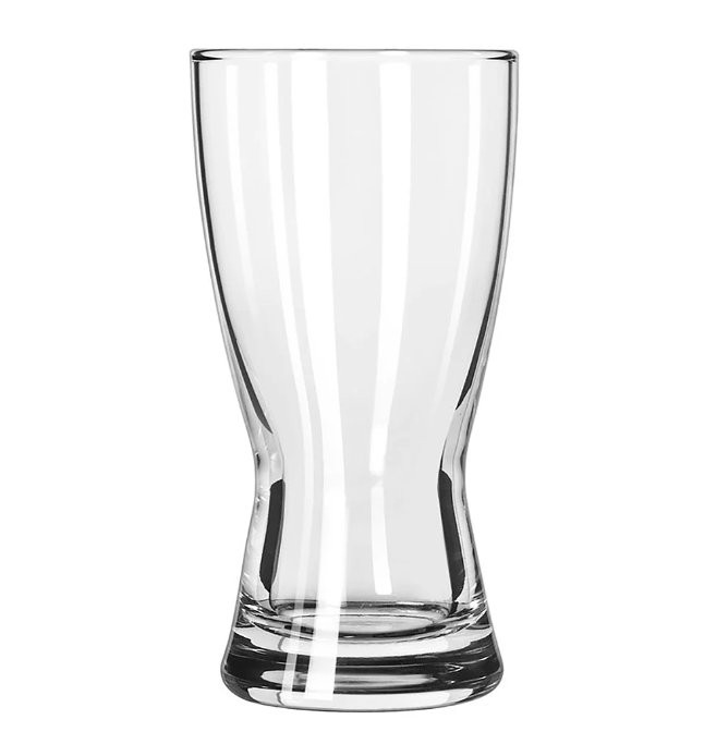 Libbey 1178HT 10 oz Hourglass Design Pilsner Glass - Safedge Rim