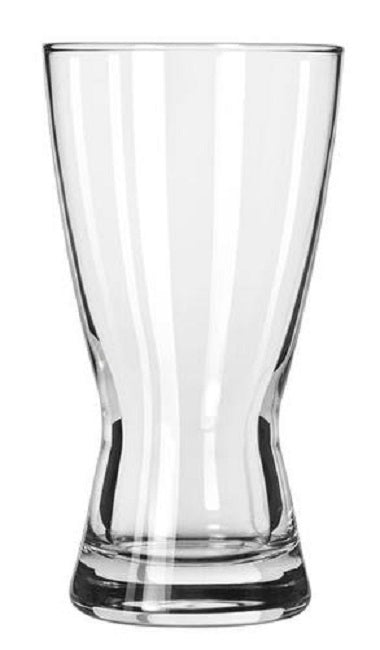 Libbey 1181HT Hourglass Beer / Pilsner Glass 12 oz. - Clear - 24/Case