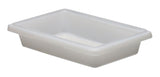 Cambro 12183P148 Polyethylene Food Storage Box 12" x 18" x 3-1/2 - 1-3/4 gal. - White