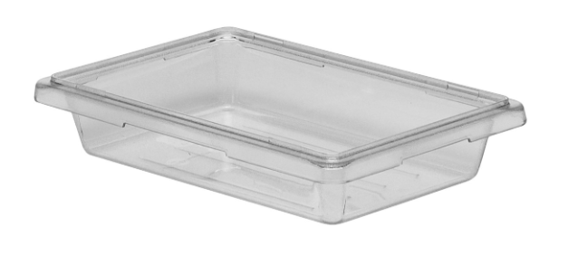 Cambro 12183CW135 1 3/4 gal Camwear Food Storage Container - Clear - 6ea/Case