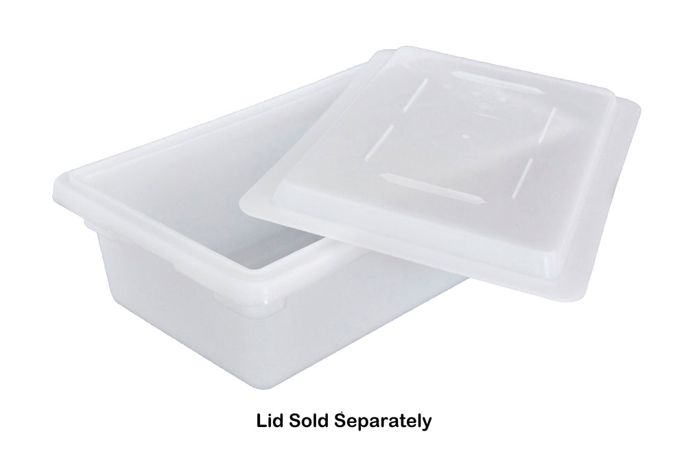 Cambro 12186P148 Polyethylene Food Storage Box 12" x 18" x 6" - 3 gal.- White