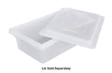 Cambro 12186P148 Polyethylene Food Storage Box 12" x 18" x 6" - 3 gal.- White