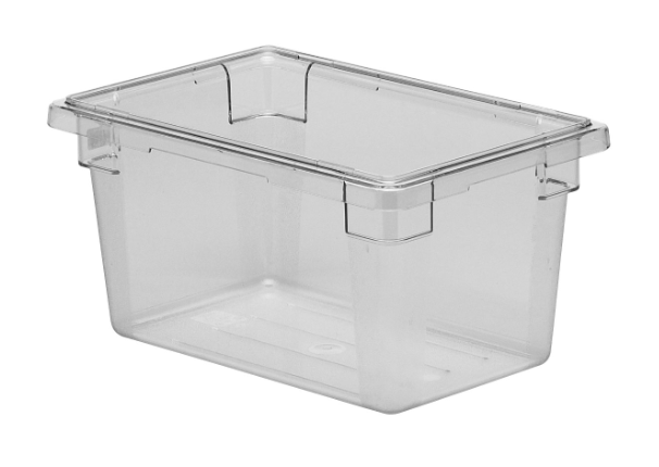Cambro 12189CW135 4 3/4 gal Camwear Food Storage Container - Clear - 6ea/Case