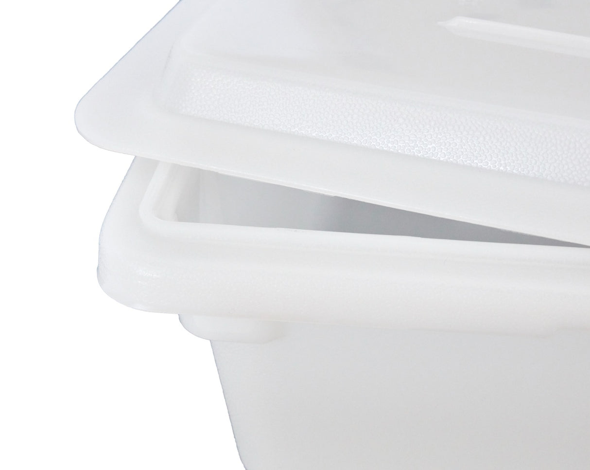 Cambro 1218CP148 Lock Tight Lid, White, 12" x 18"