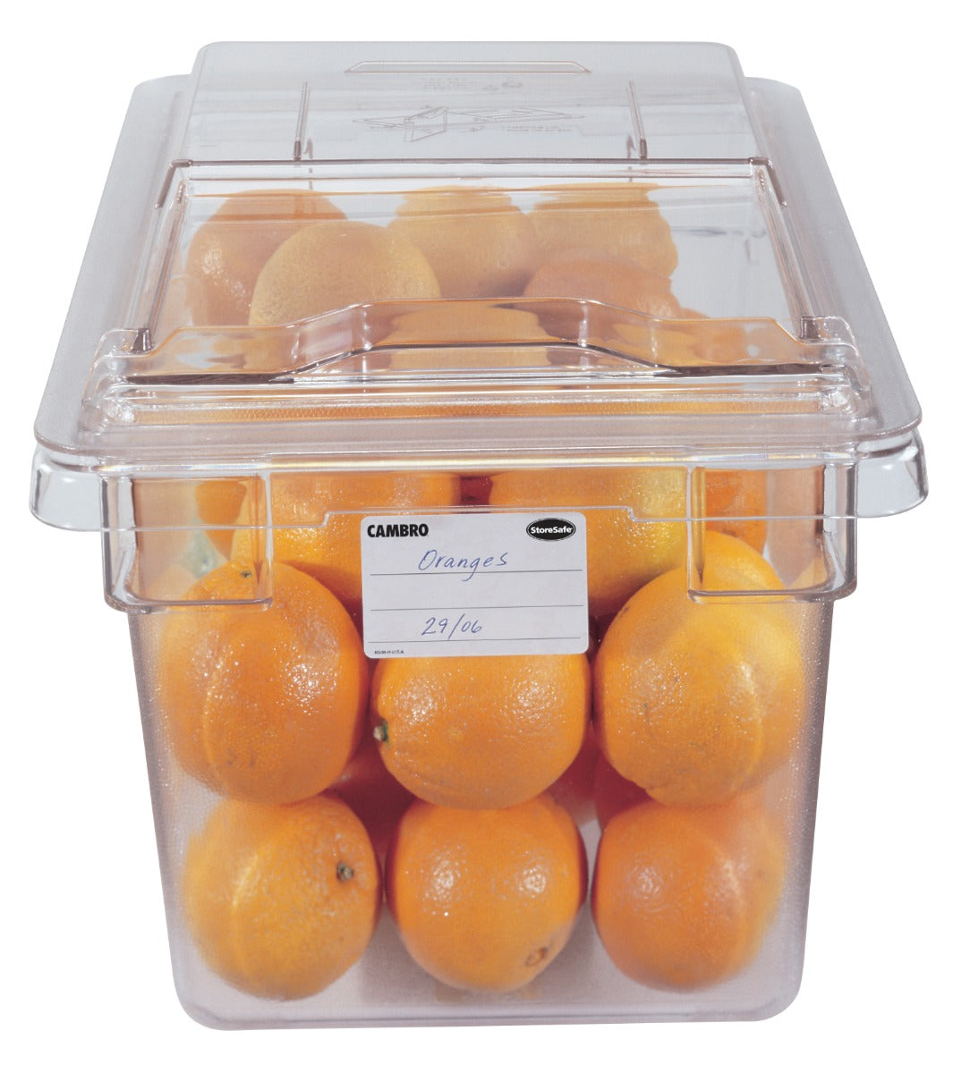 Cambro 1218SCCW135 Camwear Sliding Lid for Food Container 12x18" Clear