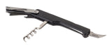 TableCraft 1226 Waiter's Corkscrew with Black Plastic Handle 4-7/16" - 24/Case