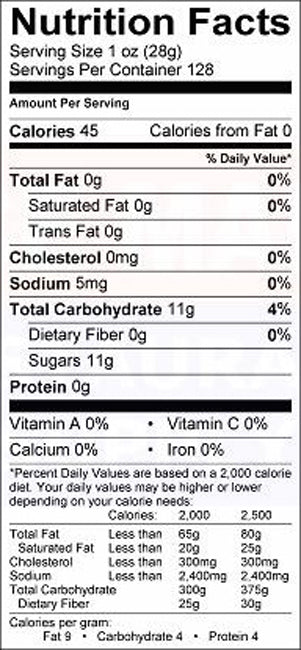 Gold Medal 1228 Ready-To-Use Sno-Treat Flavors Sno-Kone Syrup 1 gal. - Orange