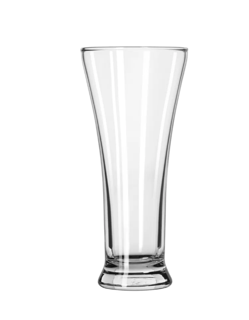 Libbey 1240HT 10 oz Flared Top Pilsner Glass - Safedge Rim