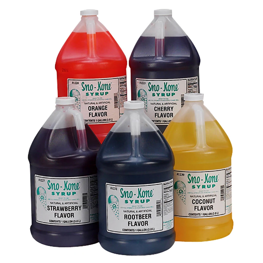 Gold Medal 1255S Ready-To-Use Sno-Treat Flavors Sno-Kone Syrup with Saccharin 1 gal. - Watermelon