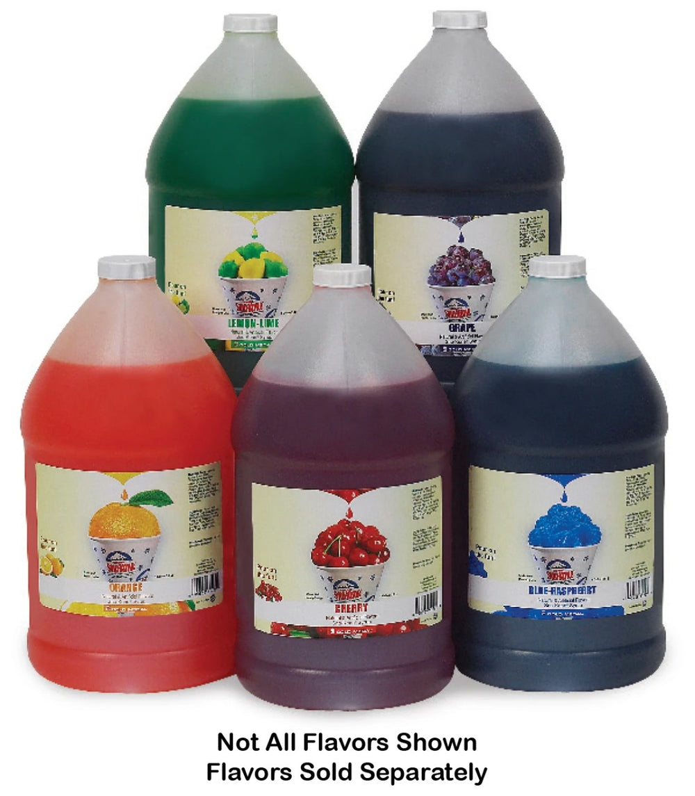 Gold Medal 1259 Ready-To-Use Sno-Treat Flavors Sno-Kone Syrup 1 gal. - Sour Cherry