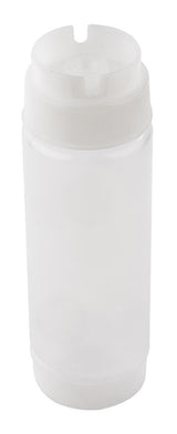 TableCraft 12SV INVERTAtop Dualway First In First Out "FIFO" Squeeze Bottle with 53 mm Opening 12 oz. - 12/Case