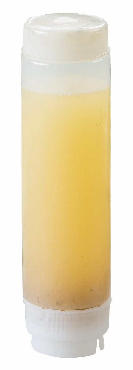 TableCraft 12SV INVERTAtop Dualway First In First Out "FIFO" Squeeze Bottle with 53 mm Opening 12 oz. - 12/Case