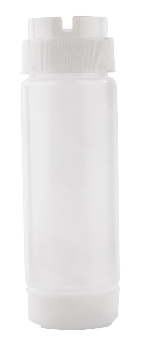 TableCraft 12SV INVERTAtop Dualway First In First Out "FIFO" Squeeze Bottle with 53 mm Opening 12 oz. - 12/Case
