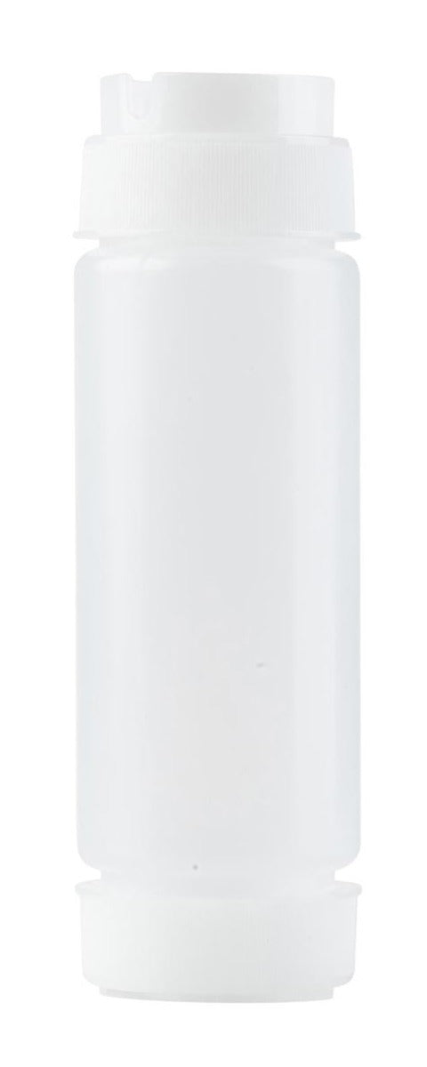 TableCraft 12SV INVERTAtop Dualway First In First Out "FIFO" Squeeze Bottle with 53 mm Opening 12 oz. - 12/Case
