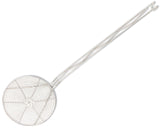 Browne 1309 Nickel-Plated Spiral Wire Round Skimmer with 9" dia. Blade and 17-3/5" Hooked Handle