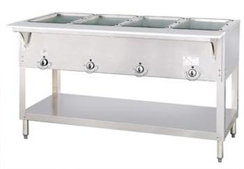 Duke E304 Aerohot 3-Well Electric Steam Table / Hot Food Station 59" - 240v