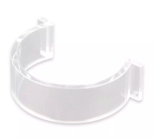 GET CLIPS-PLAIN-PC-CL SDB Salad Dressing Bottle Label Clips - Set of 8 Blank Clips - 12-sets/Case