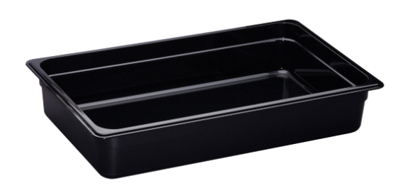 Cambro 14HP110 4"D Full Size High Temp Food Pan - Non-Stick - 6/Case