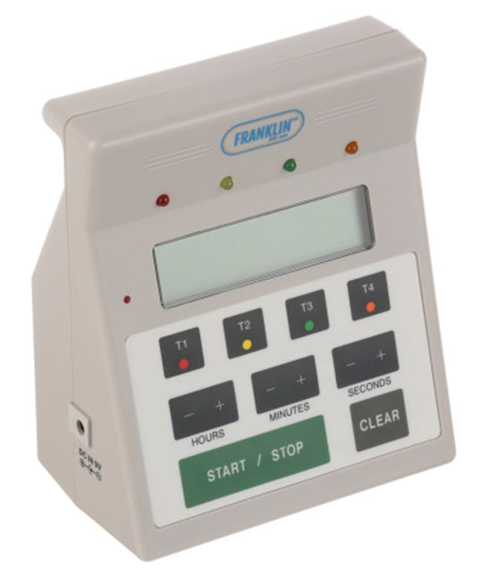 FMP 151-7500 White 10 Hour Countdown 4-In-1 Digital Timer 7"H