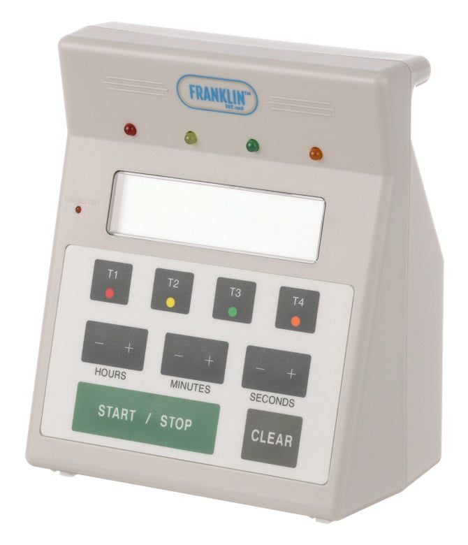 FMP 151-7500 White 10 Hour Countdown 4-In-1 Digital Timer 7"H
