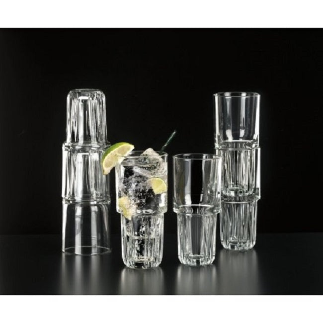 Libbey 15432 Everest Stackable Rocks Glass 7 oz. - Clear - 36/Case