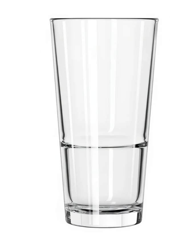 Libbey 15730 17 1/4 oz DuraTuff Restaurant Basics Stackable Pub Glass