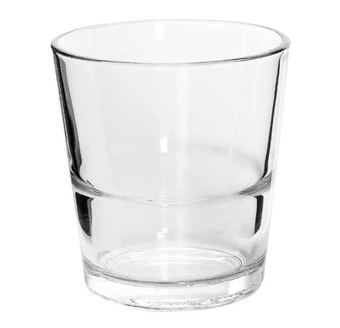 Libbey 15769 12 oz Double Old Fashioned Glass - Restaurant Basics, Stackable
