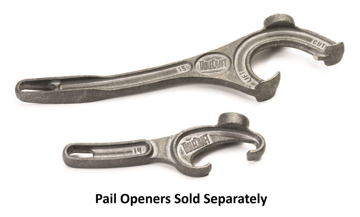 TableCraft 15 Aluminum Pail Opener 16"