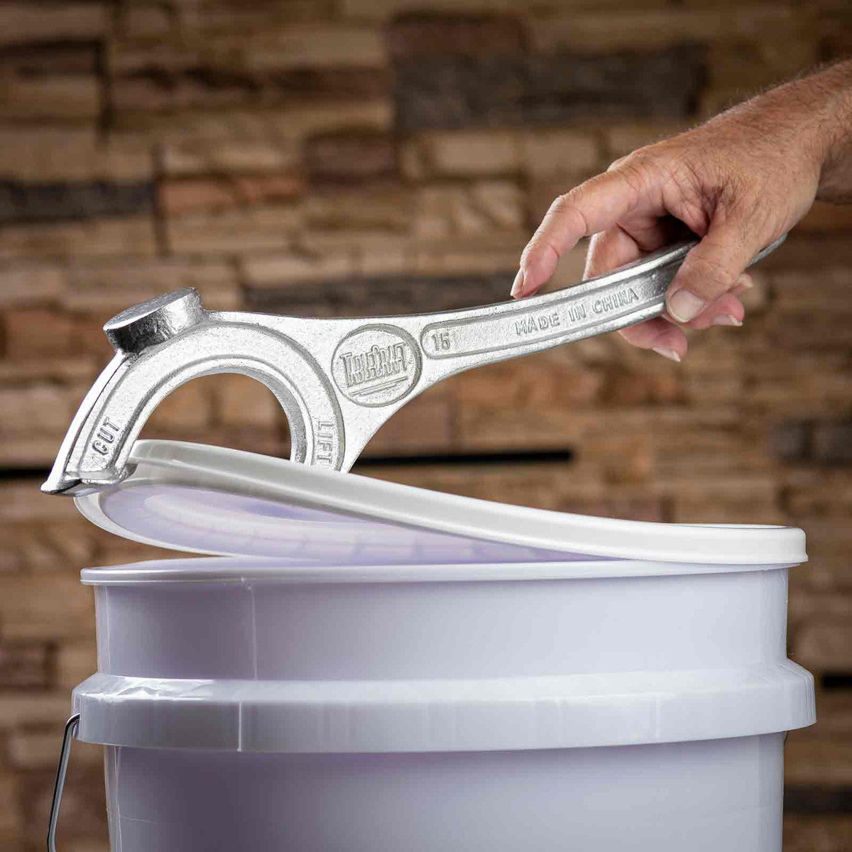 TableCraft 15 Aluminum Pail Opener 16"