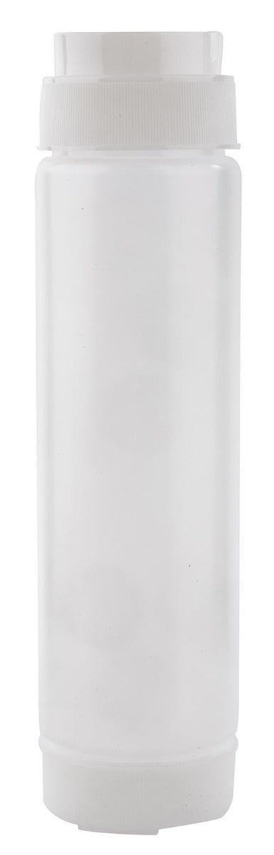 TableCraft 16SV INVERTAtop Dualway First In First Out "FIFO" Squeeze Bottle with 53 mm Opening 16 oz. - 12/Case