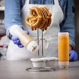 TableCraft 16SV INVERTAtop Dualway First In First Out "FIFO" Squeeze Bottle with 53 mm Opening 16 oz. - 12/Case