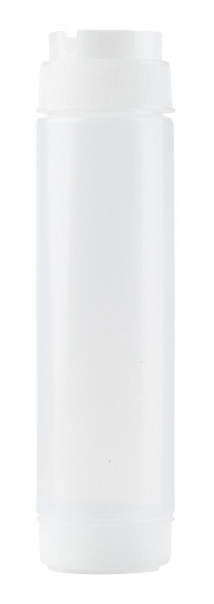 TableCraft 16SV INVERTAtop Dualway First In First Out "FIFO" Squeeze Bottle with 53 mm Opening 16 oz. - 12/Case