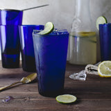 Libbey 171B Flared Cooler Glass 17-1/4 oz. - Cobalt Blue - 12/Case