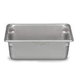 Vollrath 30442 Super Pan V Anti-Jam Stainless Steel Steam Table Food Pan 4" Deep - 1/4 Size