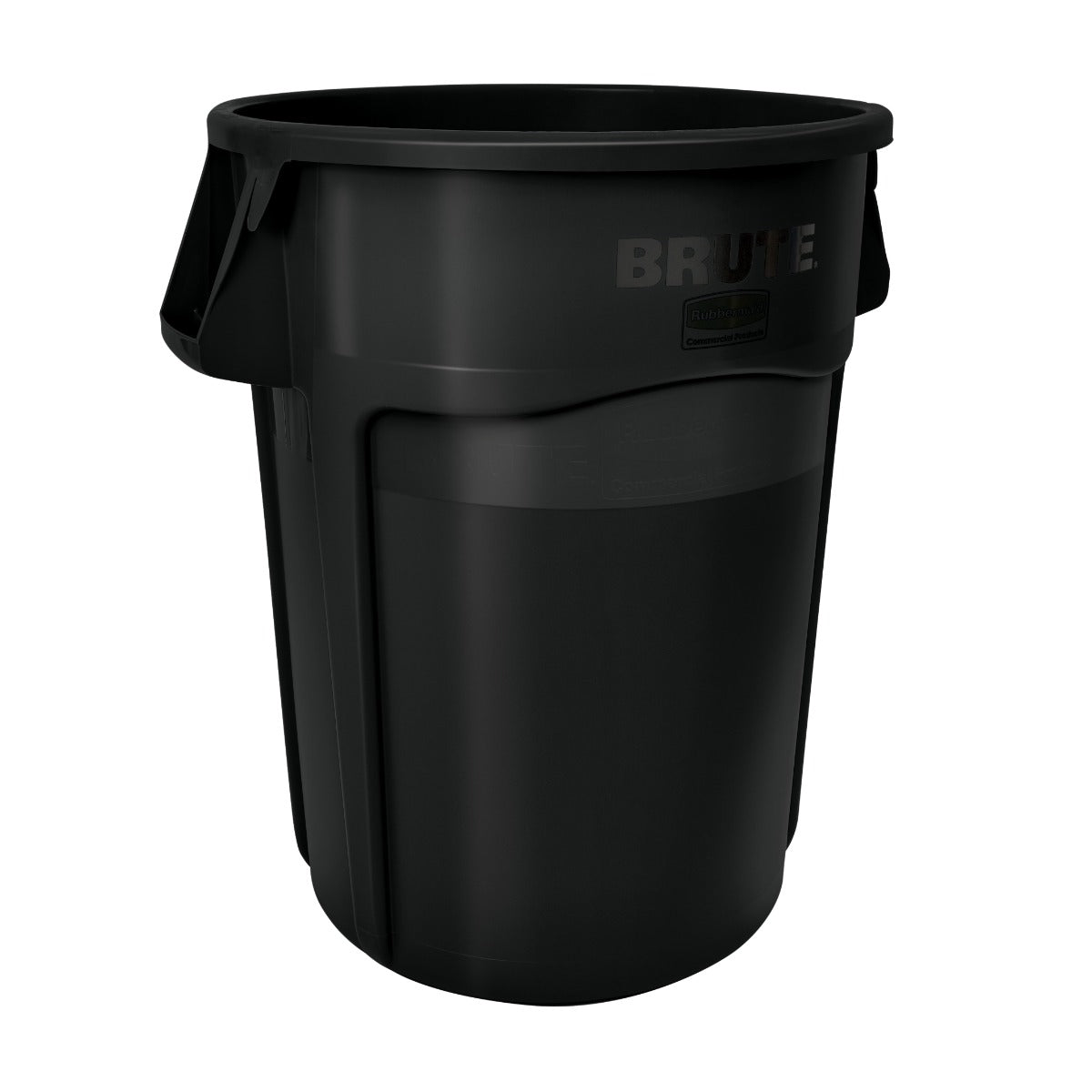 Rubbermaid 1779739 BRUTE Round Container without Lid 55 Gal. - Black