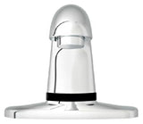 Rubbermaid 1782742 AutoFaucet Milano Single Hole Deck Mounted Hands-Free Sensor Faucet with 3-3/4" Spout, Mixing Valve, and Supply Hoses - Polished Chrome