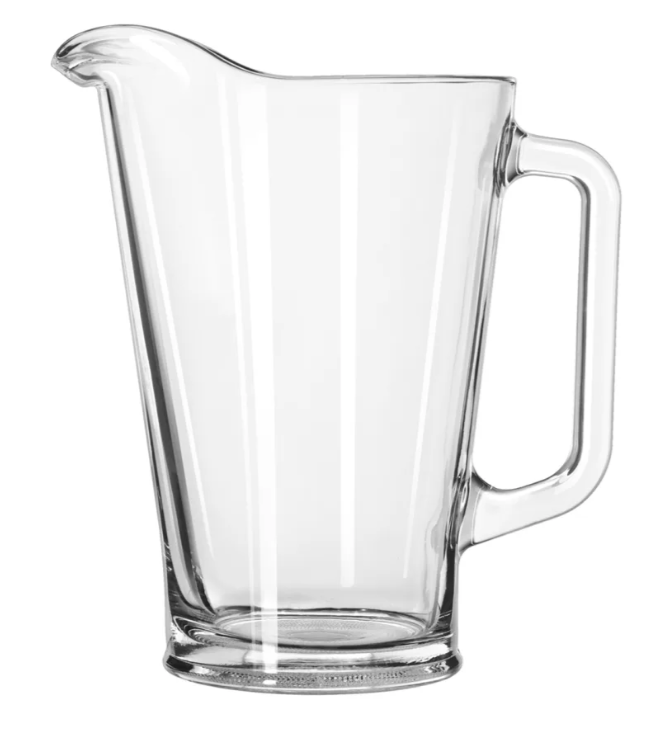 Libbey 1792421 35 1/2 oz Glass Beer Pitcher