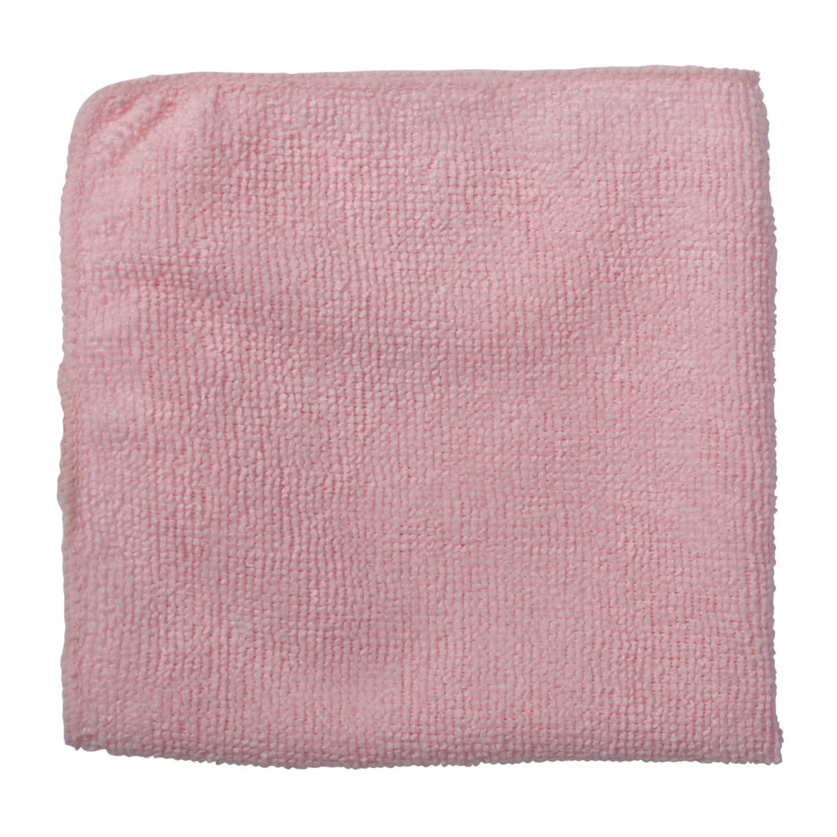 Rubbermaid 1820577 Commercial Light Duty Microfiber Cloth 12" x 12" - Pink