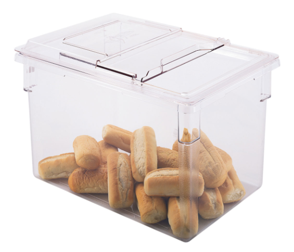 Cambro 182615CW135 Camwear® Food Storage Container w/ 22 gal Capacity, Polycarbonate, Clear - 3ea/Case