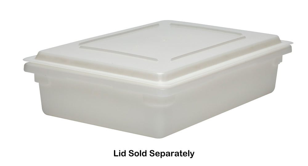 Cambro 18266P148 Polyethylene Food Storage Box 18" x 26" x 6" - 8-3/4 gal. - White