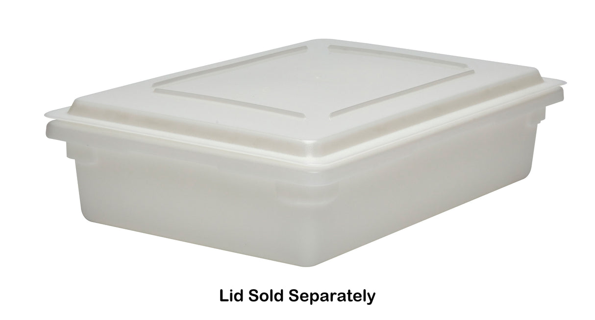 Cambro 18266P148 Polyethylene Food Storage Box 18" x 26" x 6" - 8-3/4 gal. - White