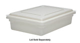Cambro 18266P148 Polyethylene Food Storage Box 18" x 26" x 6" - 8-3/4 gal. - White