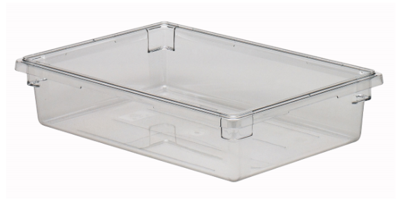Cambro 18266CW135 8 3/4 gal Camwear Food Storage Container - Clear - 6ea/Case